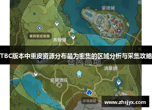 TBC版本中重皮资源分布最为密集的区域分析与采集攻略